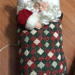 Vintage Festive Santa Claus Holiday Decor